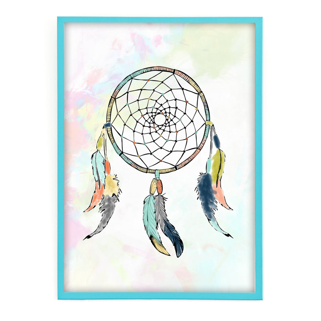 Free Printable Dreamcatcher Wall Art for Kids