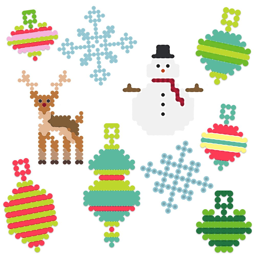 13 Christmas Perler Bead Designs