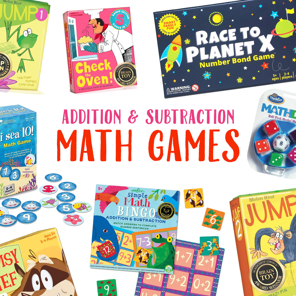 Favorite Addition and Subtraction Math Games