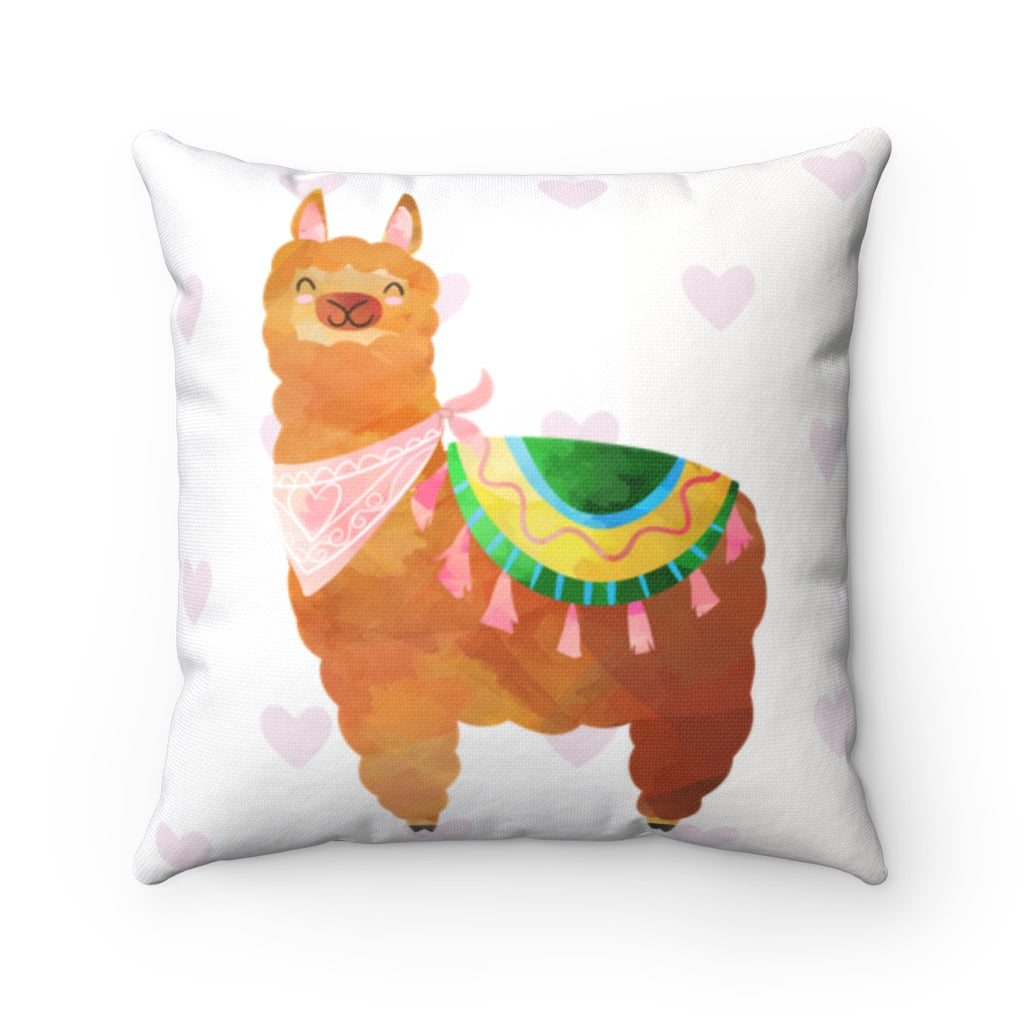 Llama Throw Pillow