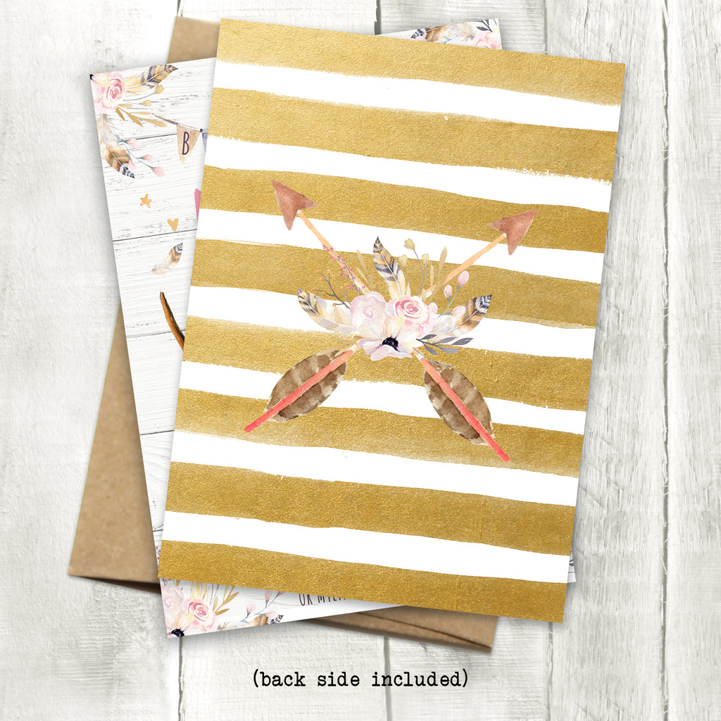 Wild One Deer Birthday Invitation