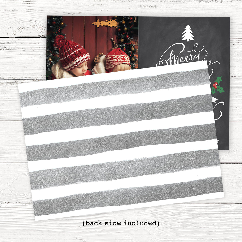 Chalkboard Christmas Card