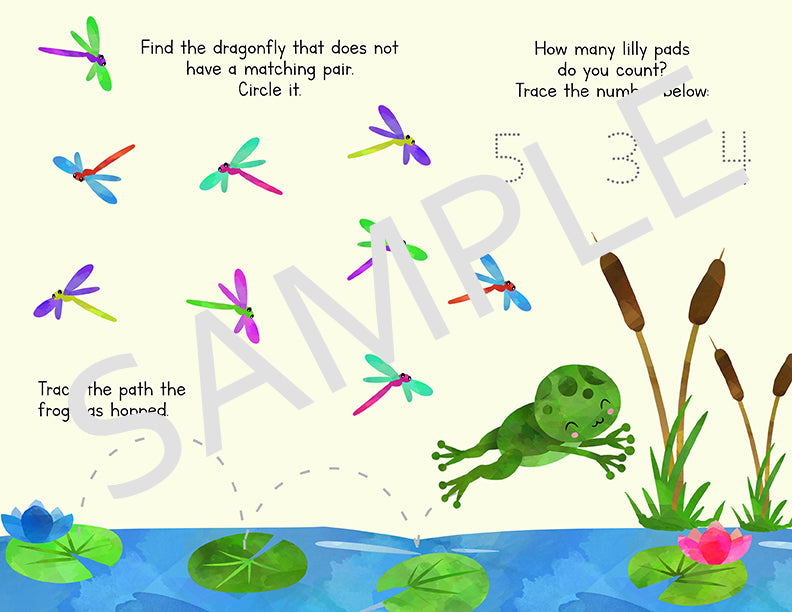 10 Activity Sheets for Pre K and Preschool