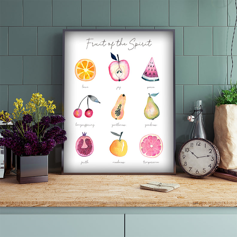 Fruit of the Spirit Wall Art