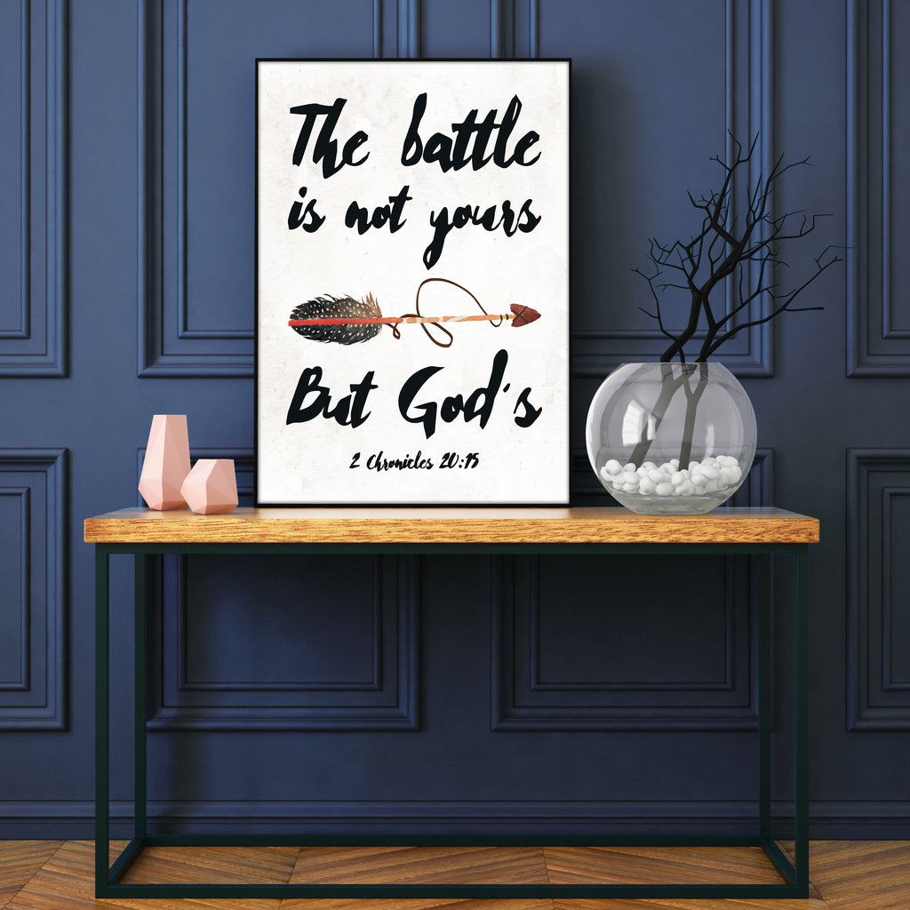 Christian Battle Wall Art